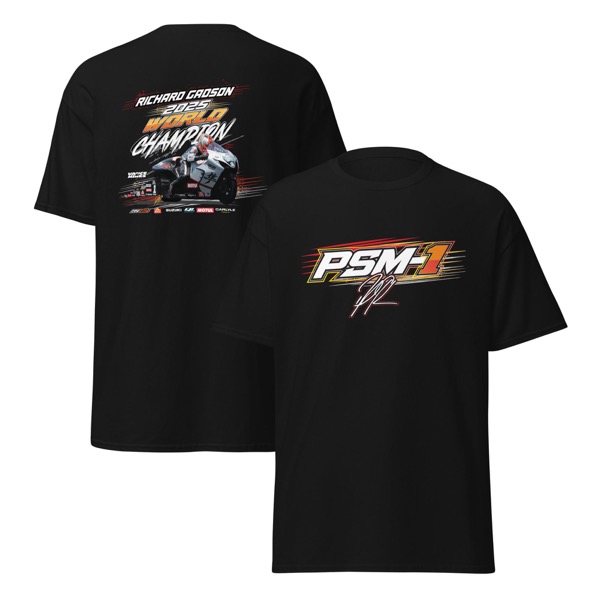 RG Championship unisex t-shirt, front and back print