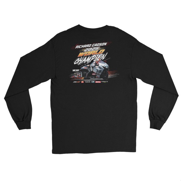 RG Championship unisex long sleeve, back print